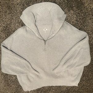 Aerie Heather Gray Sweater